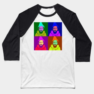 Henri de Toulouse-Lautrec Pop Art Design Baseball T-Shirt